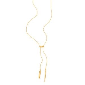 Gorjana Nora Bolo Necklace Gold